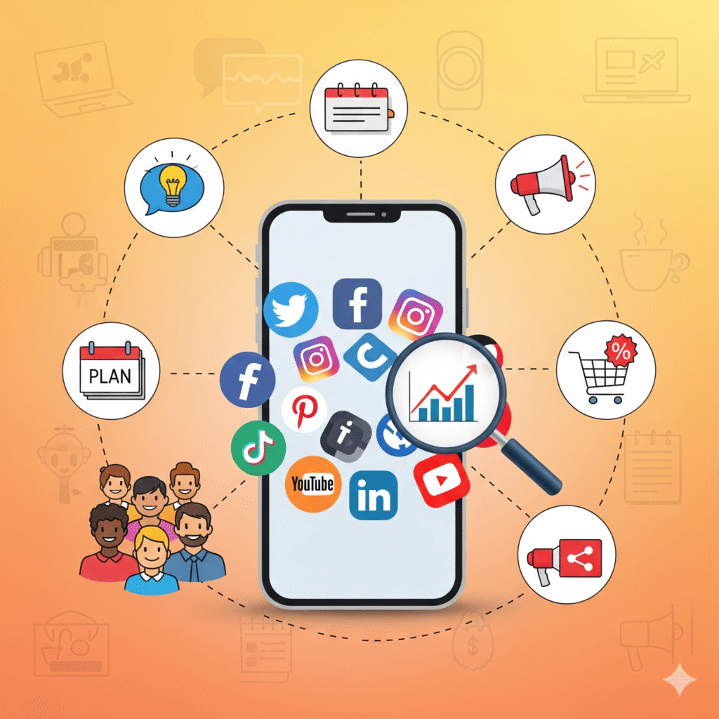 The Best Social Media Strategies for Small Businesses in 2025